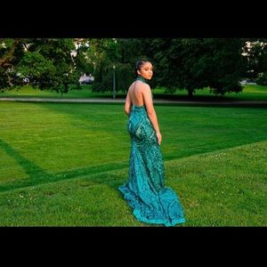 Prom dress, size small costume made.